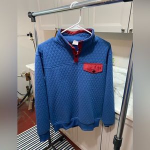 ZYIA quilted pullover